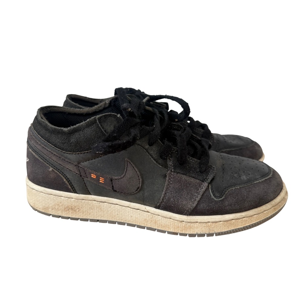 Nike Air Jordan 1 Low SE Craft Inside Out Black Sneaker 6Y Black DV0478-001